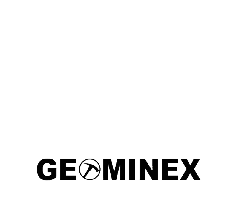 Geominex logo.